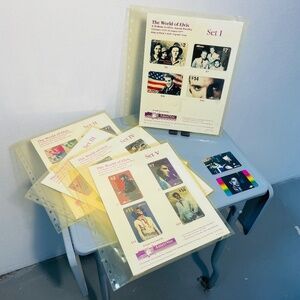 ELVIS Tribute Set of 5 Official Cards